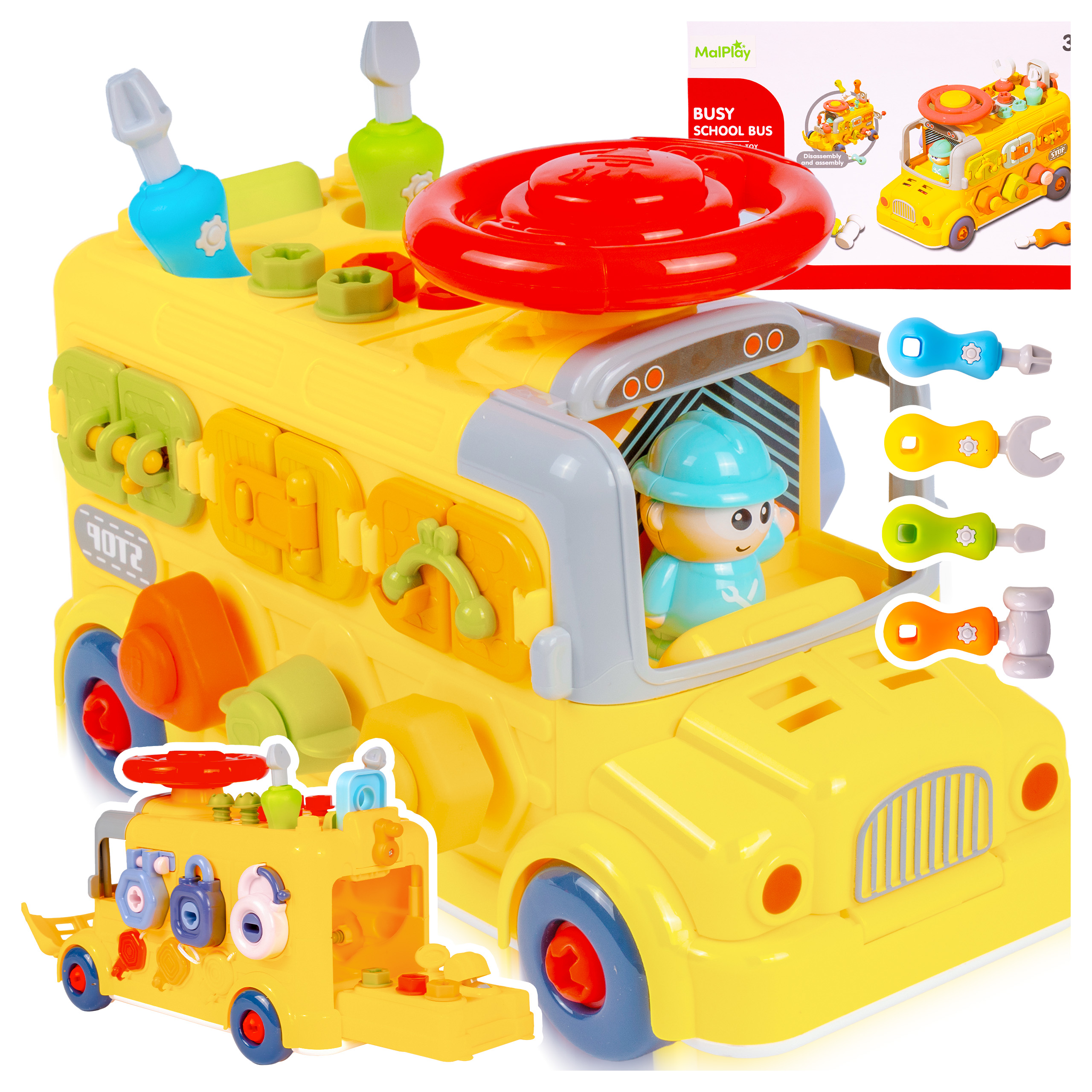 Motorický autobus pro miminka